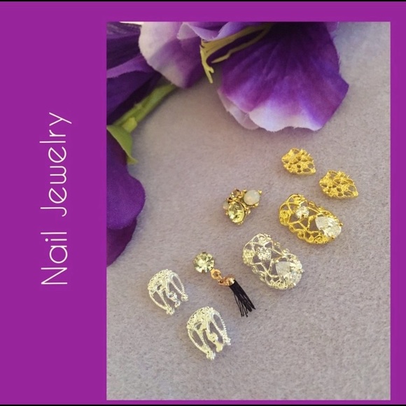 Other - Huge Nail Gem Jewelry Collection Box